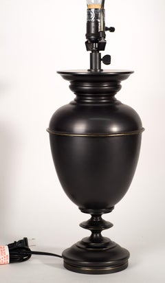 Vintage Restoration Hardware Bronze Urn Table Lamp