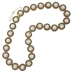 Garnet Link Necklaces