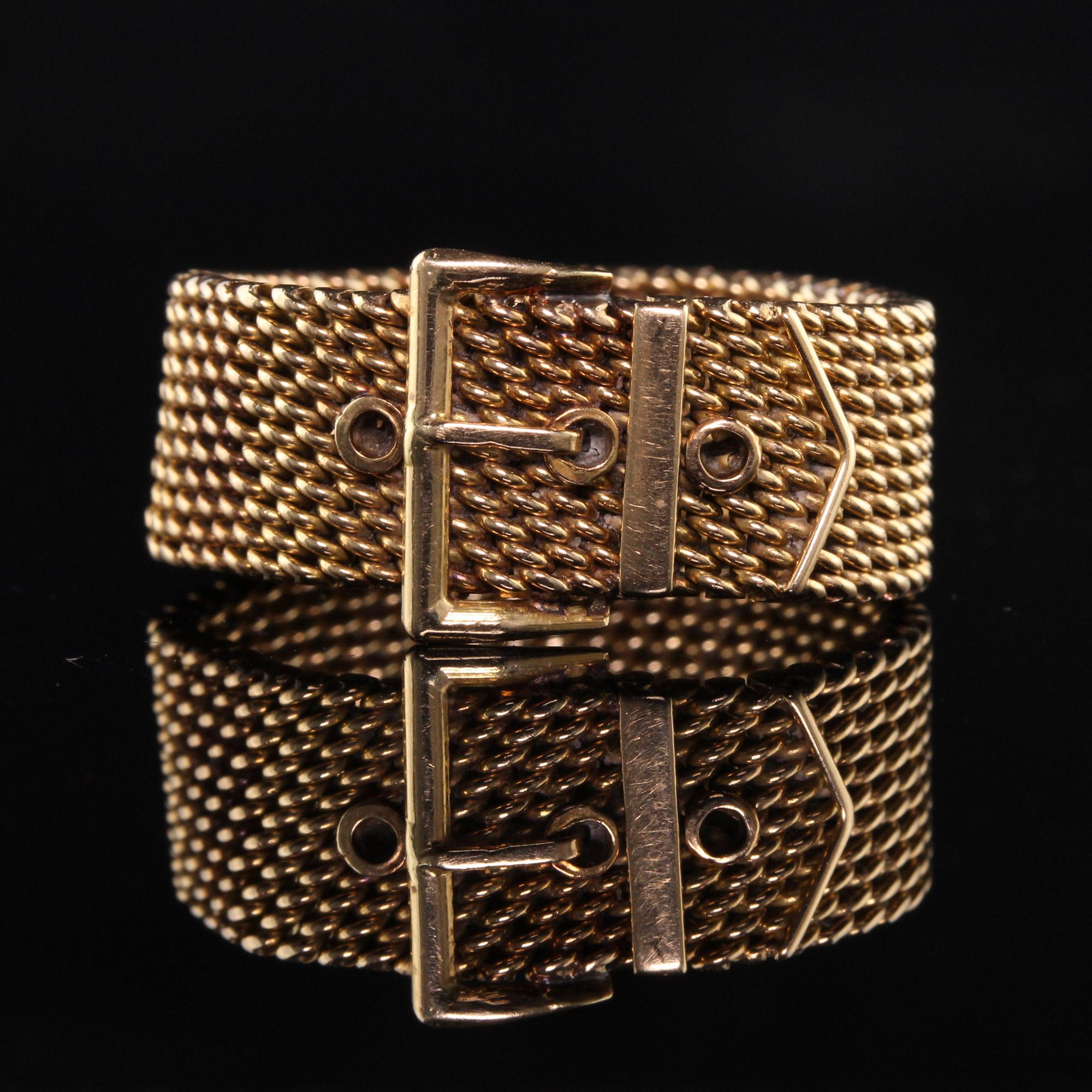 vintage belt ring