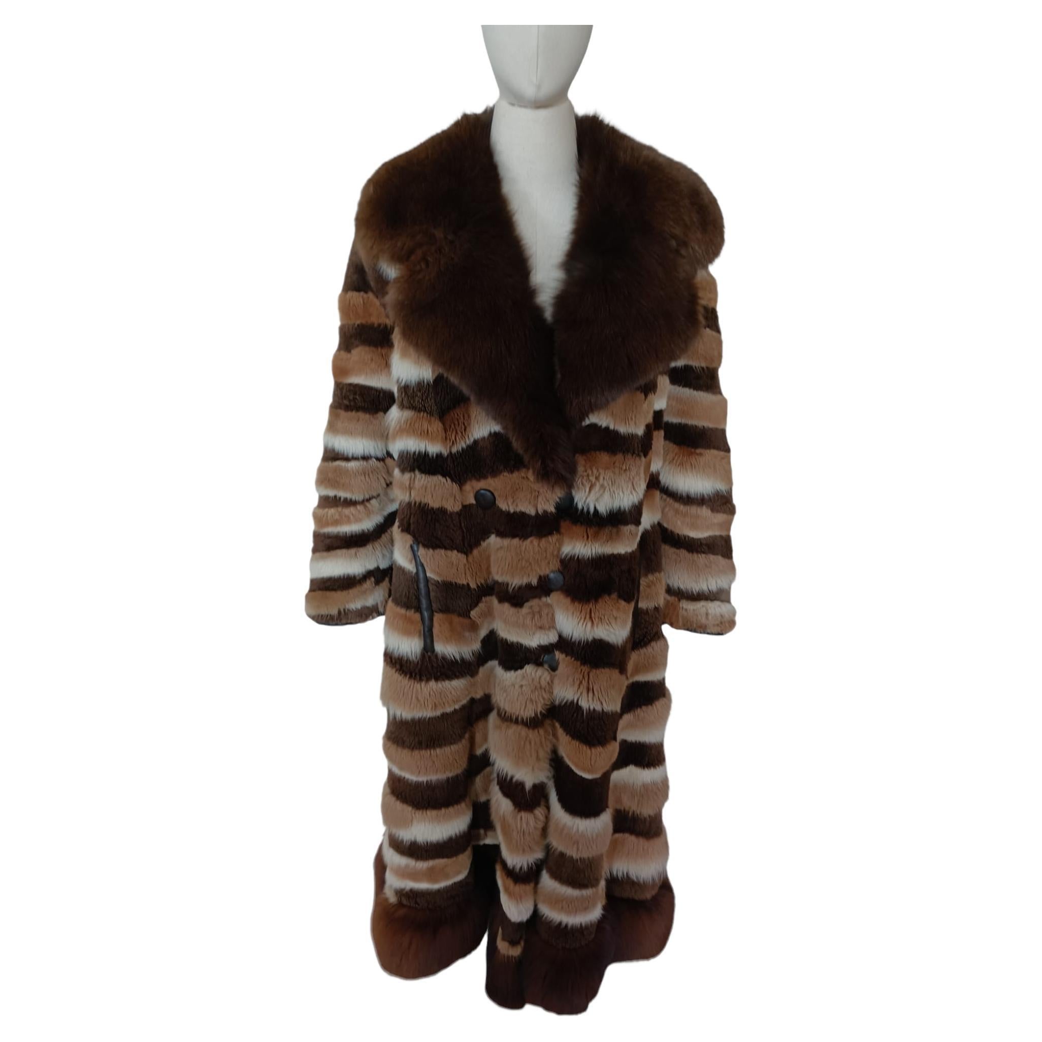 60s Fur Coat - 10 For Sale on 1stDibs | 60s coat with fur trim, 60s swing  coat, 1960s fur coat