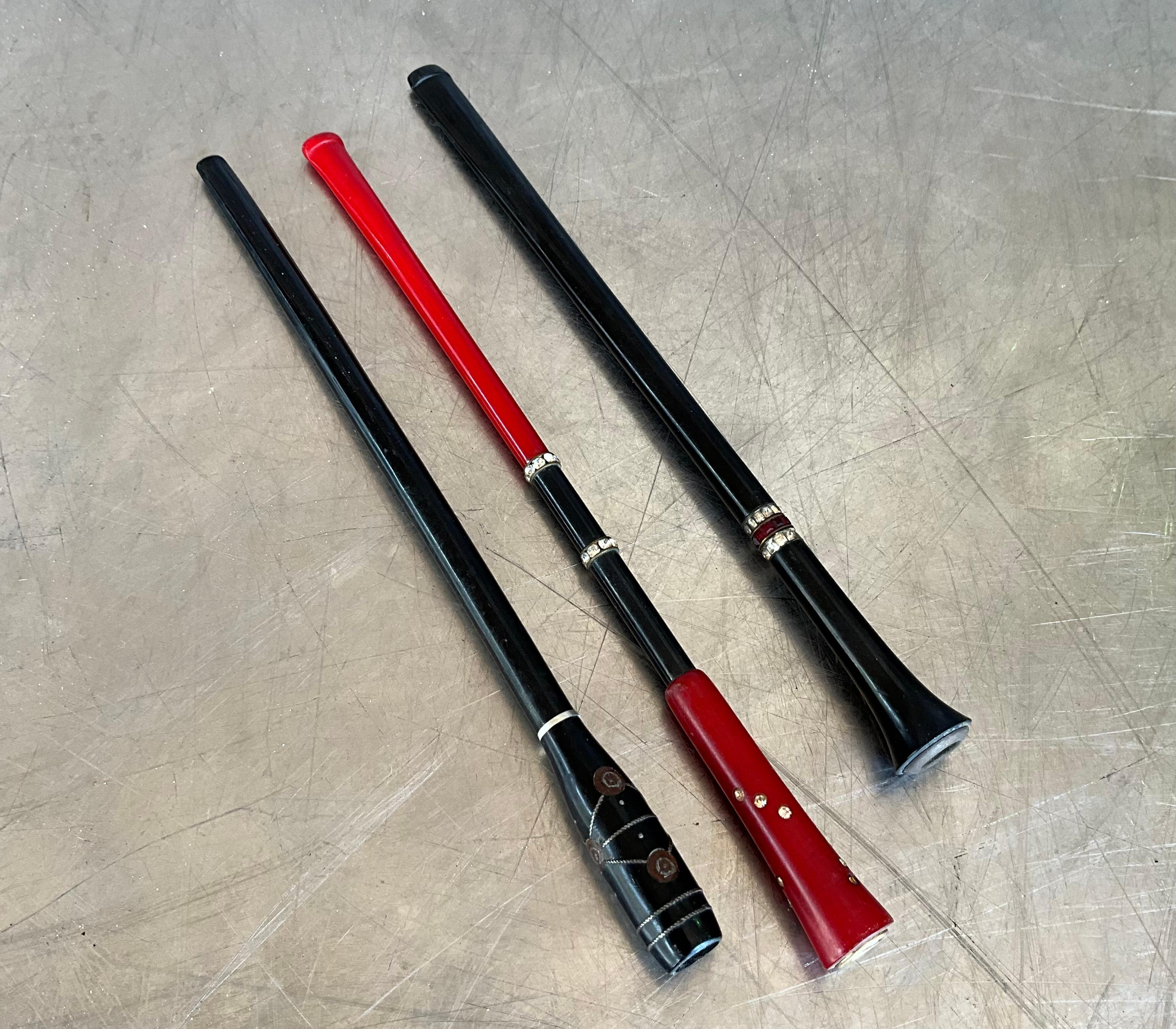 Vintage Retro Cigarette Holder- Set of 3 For Sale 2