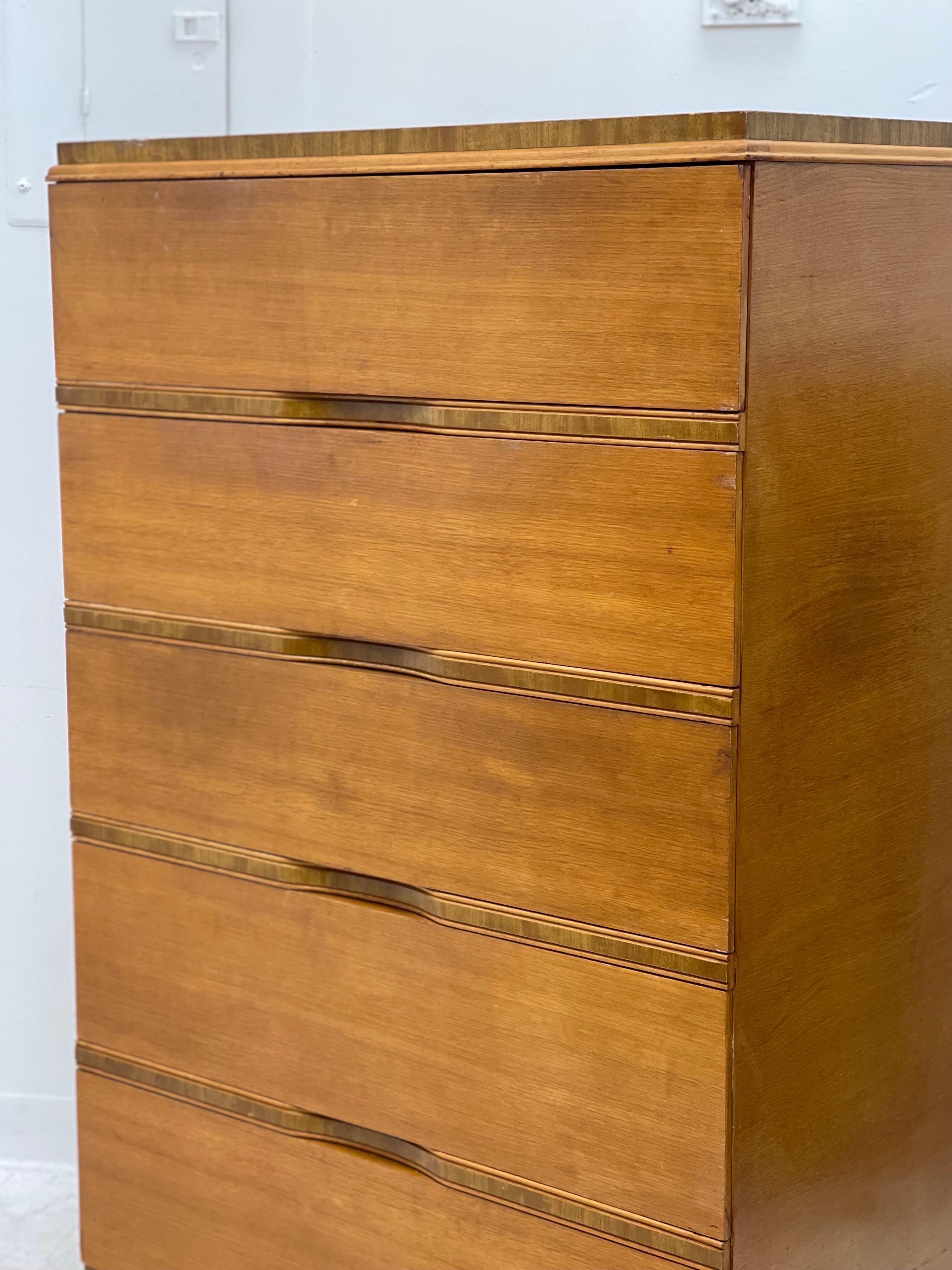 Mid-Century Modern Vintage Retro Dresser Cabinet Storage Drawers