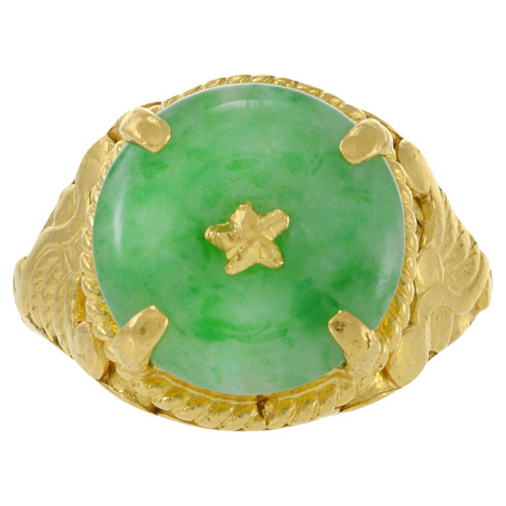 Genuine jade ring for sale clearance