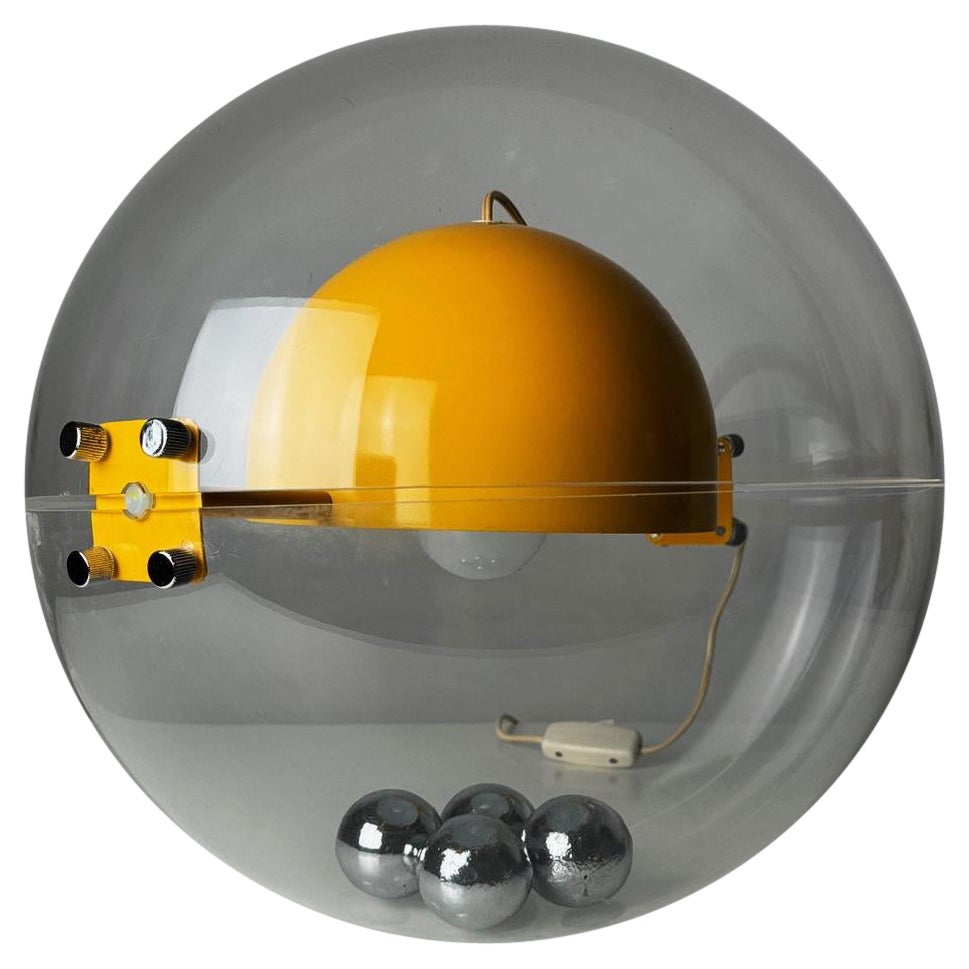 Vintage retro futuristic Globe by Rafael Carreras for Tramo 1971 Space Age