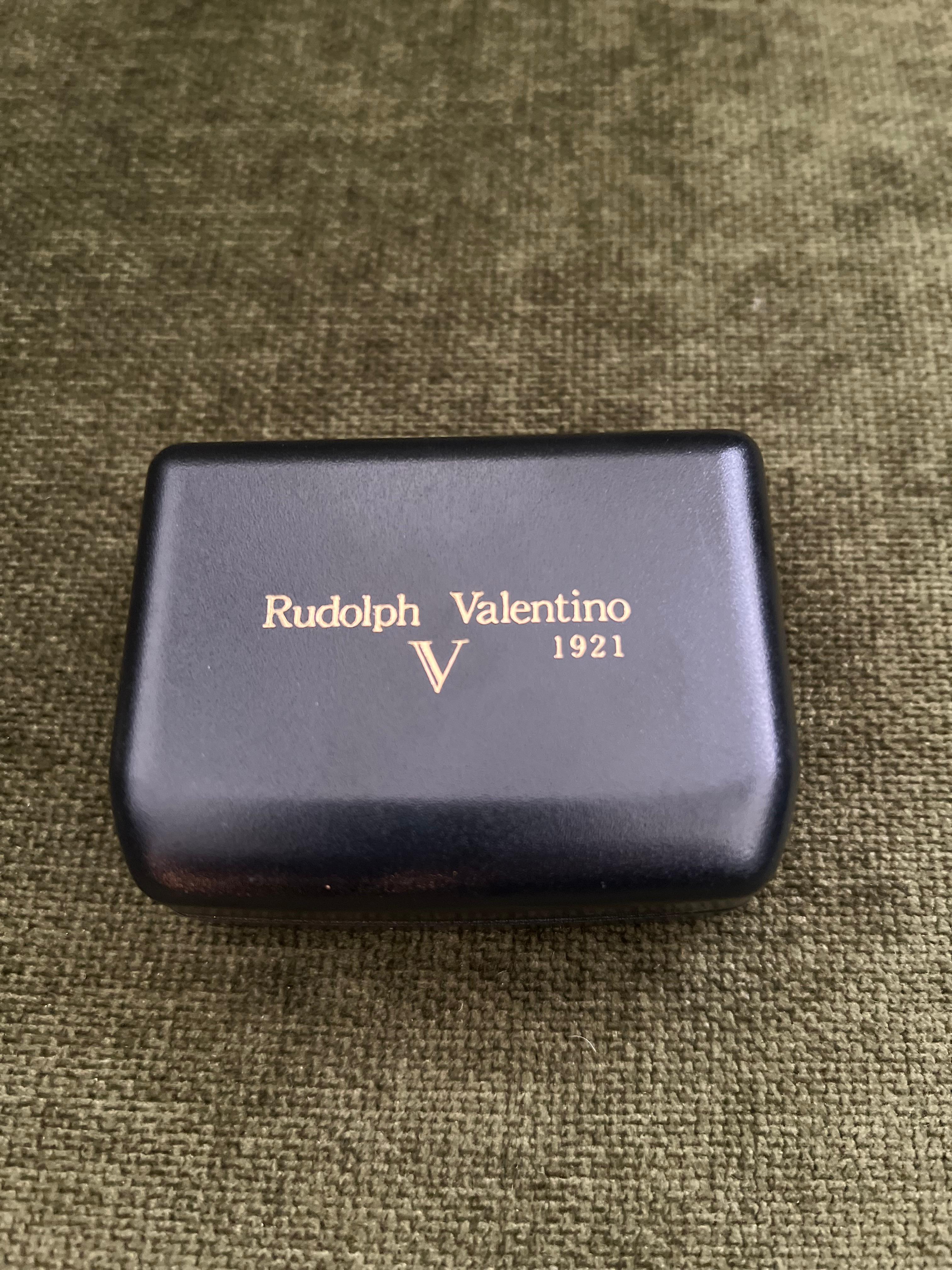 Vintage Retro Rudolph Valentino Tie Tack Clip In Original Case Circa 1980 Unisexe en vente