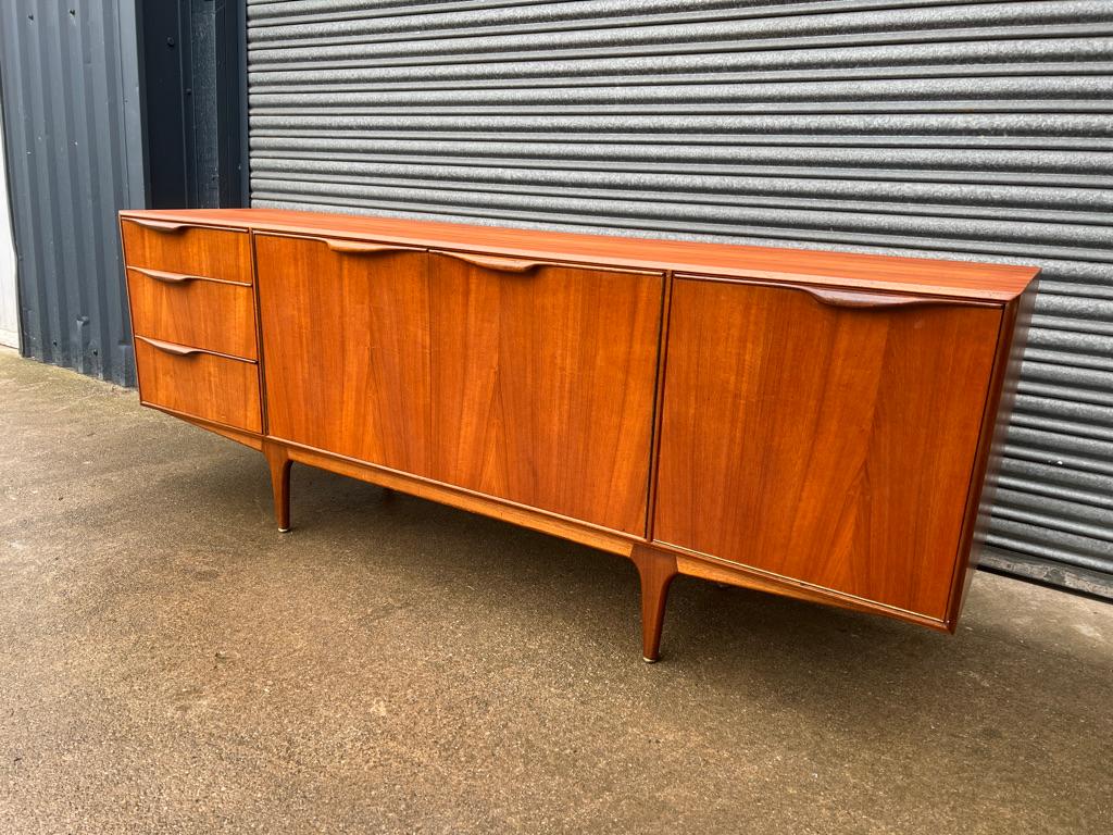 British Vintage Retro Teak large Sideboard Credenza by Tom Robertson for McIntosh, 1960s For Sale