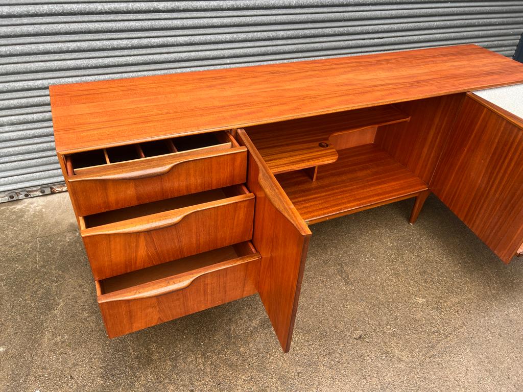 Vintage Retro Teak large Sideboard Credenza by Tom Robertson for McIntosh, 1960s For Sale 1