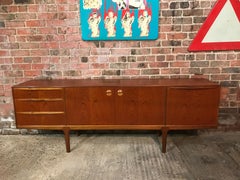 Vintage Retro Teak Sideboard Round Handles by Tom Robertson for McIntosh, 1960s