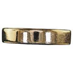 Alliance vintage et rétro gravée Tiffany and Co en or jaune 18 carats - Taille 5