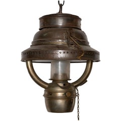 Vintage Retrofitted Kerosene Lantern
