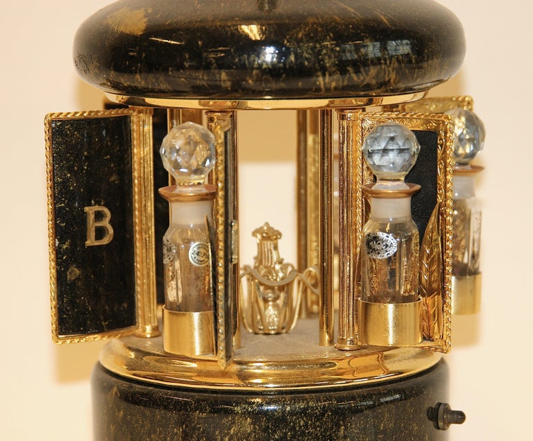 Vintage Reuge Romance Music Box, with Flacon, 