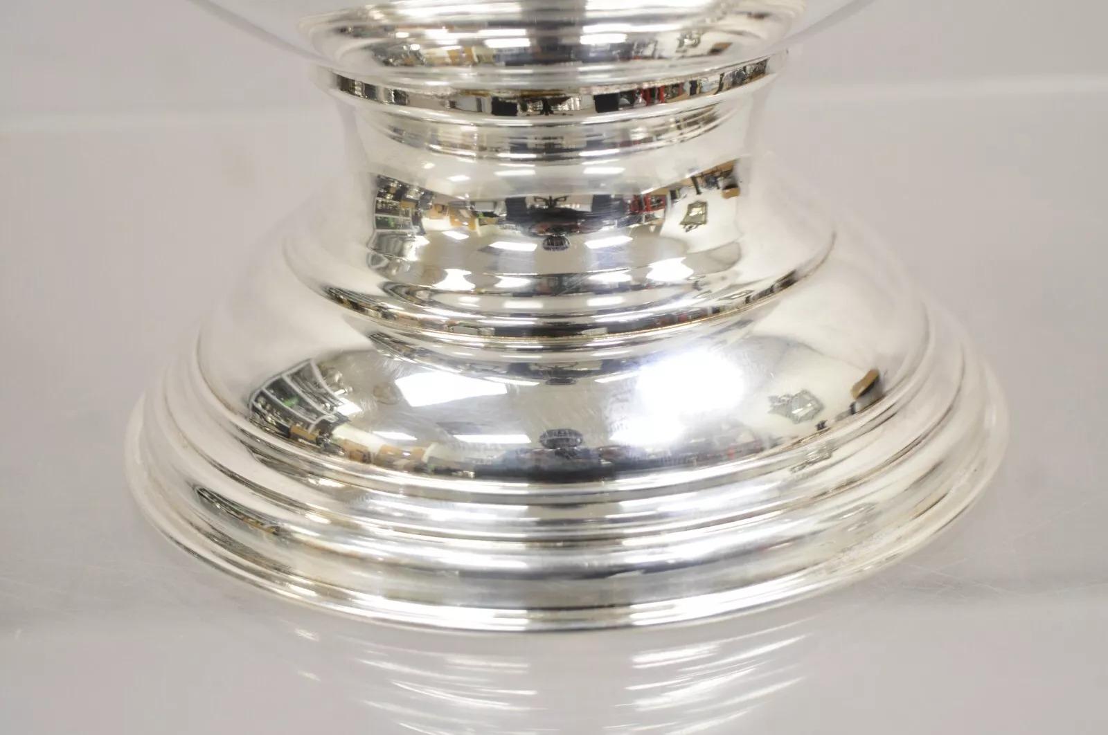 Vintage By Rever Victorian Silver Plated Trophy Cup Champagne Chiller Ice Bucket in vendita 1