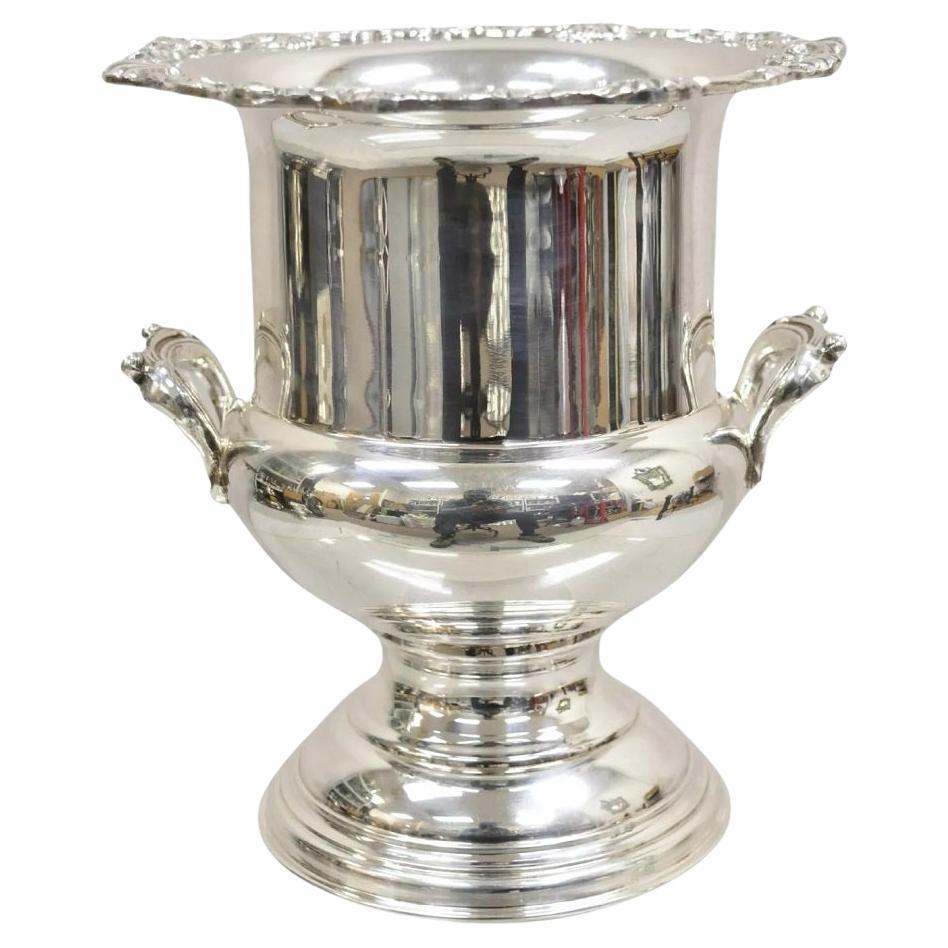 Vintage By Rever Victorian Silver Plated Trophy Cup Champagne Chiller Ice Bucket