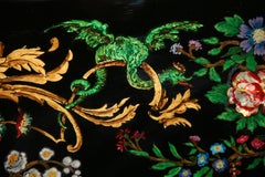 Vintage Reverse Painting on Glass "Dancing For The Royal Family"