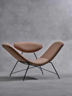 Fauteuil vintage "réversible", Carlo Hauner et Martin Eisler, 1955, Brésil