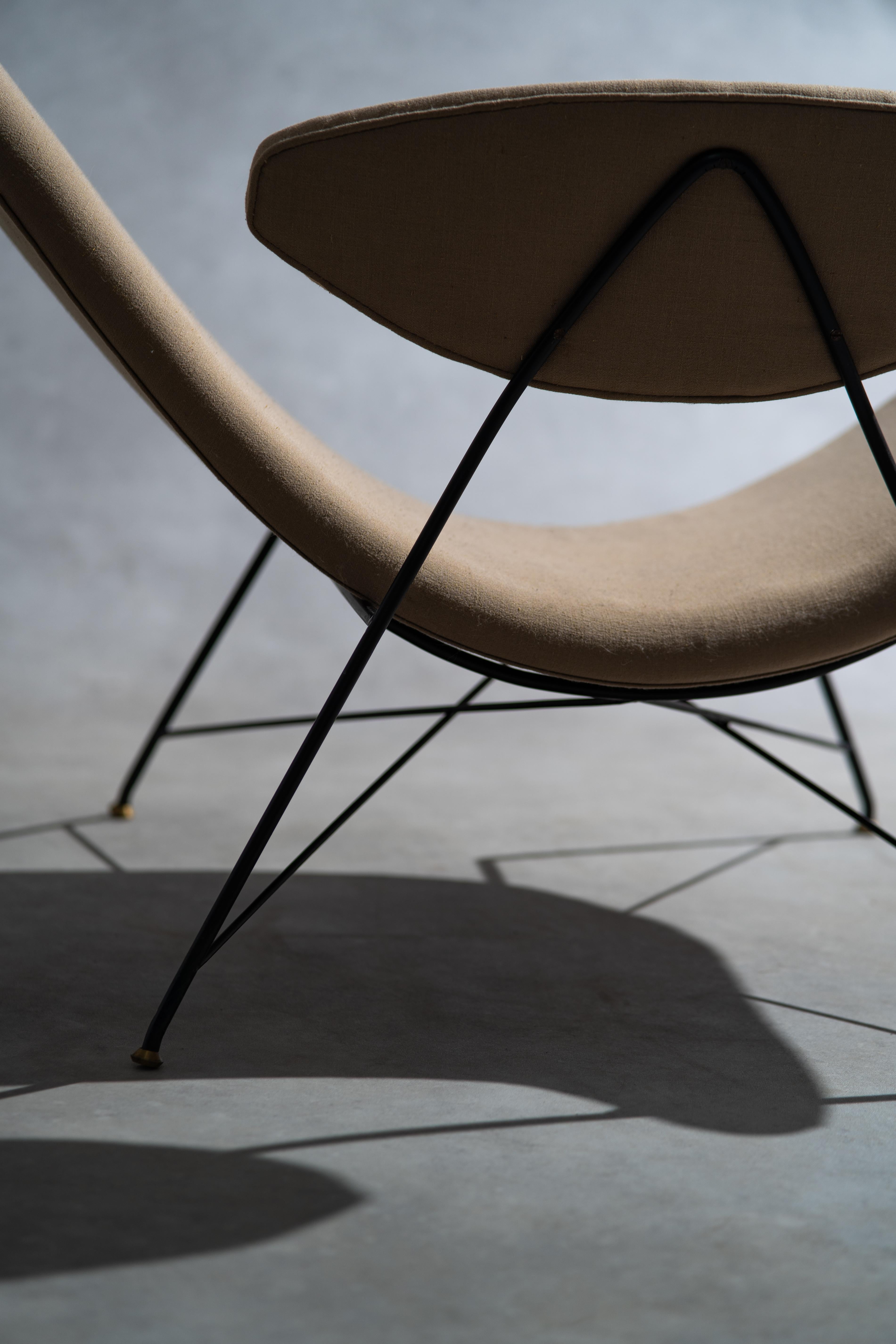 Vintage 'Reversible' Armchair, Carlo Hauner & Martin Eisler, 1955, Brazil For Sale 1