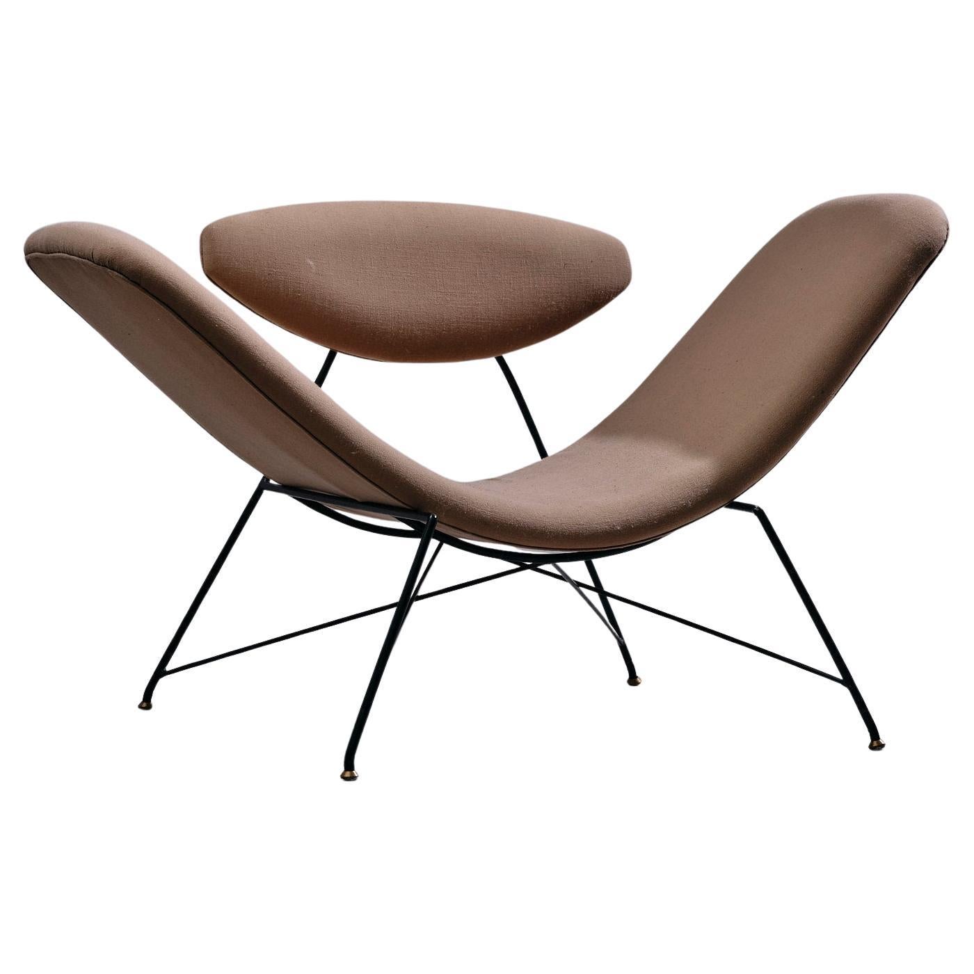 Vintage 'Reversible' Armchair, Carlo Hauner & Martin Eisler, 1955, Brazil For Sale