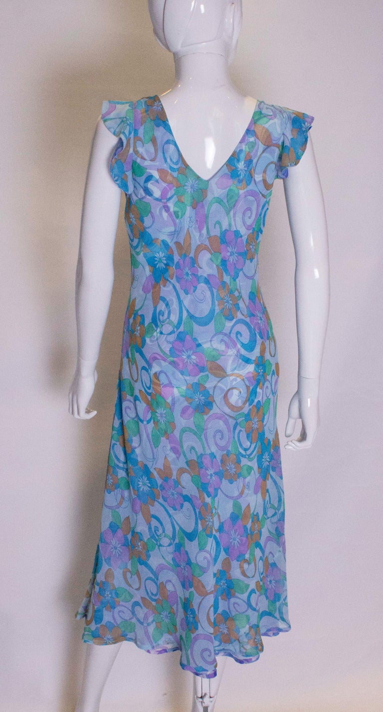Vintage Reversible Bias Cut Summer Dress at 1stDibs | reversible summer ...