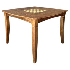 Vintage Reversible Game Table