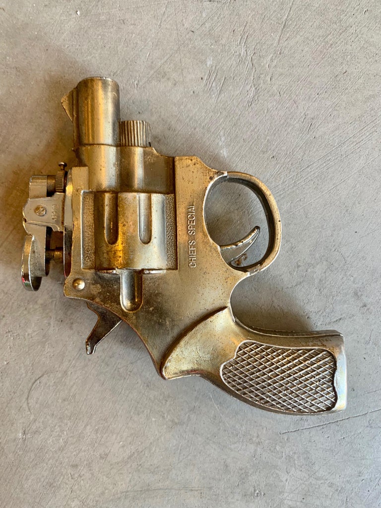 Vintage Revolver Handgun Lighter at 1stDibs revolver lighter