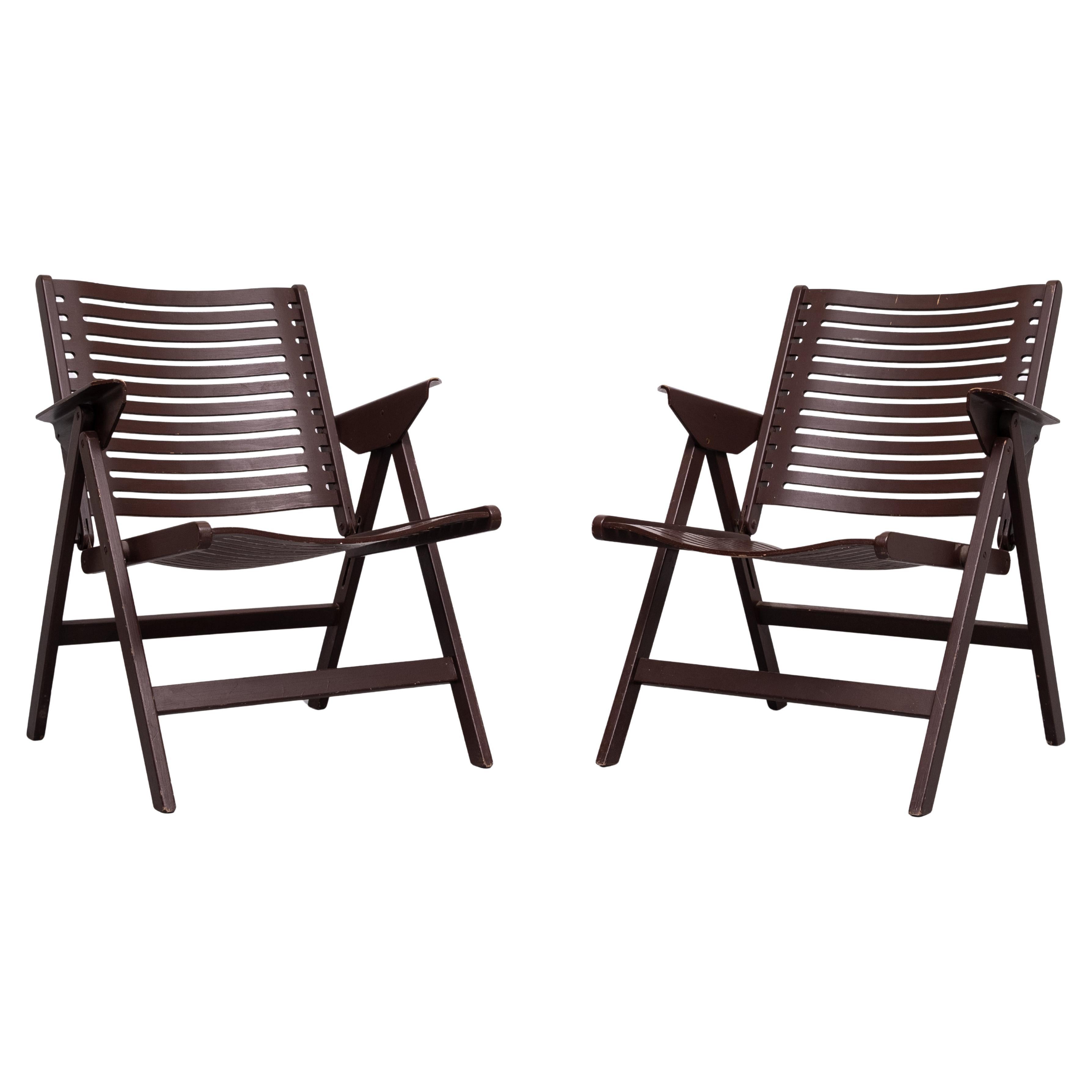 Vintage Rex multiplex folding chairs  Niko Kralj, Joegoslavië 1950