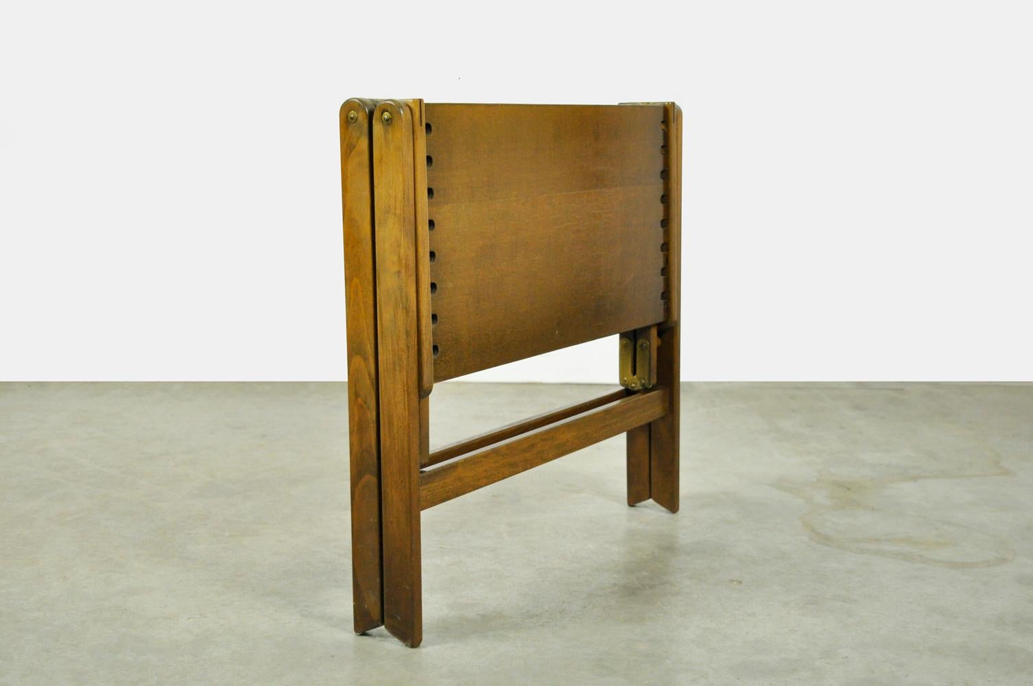 Vintage “REX” sidetable by Niko Kralj for Stol Industrija Pohistva, 1950s For Sale 3
