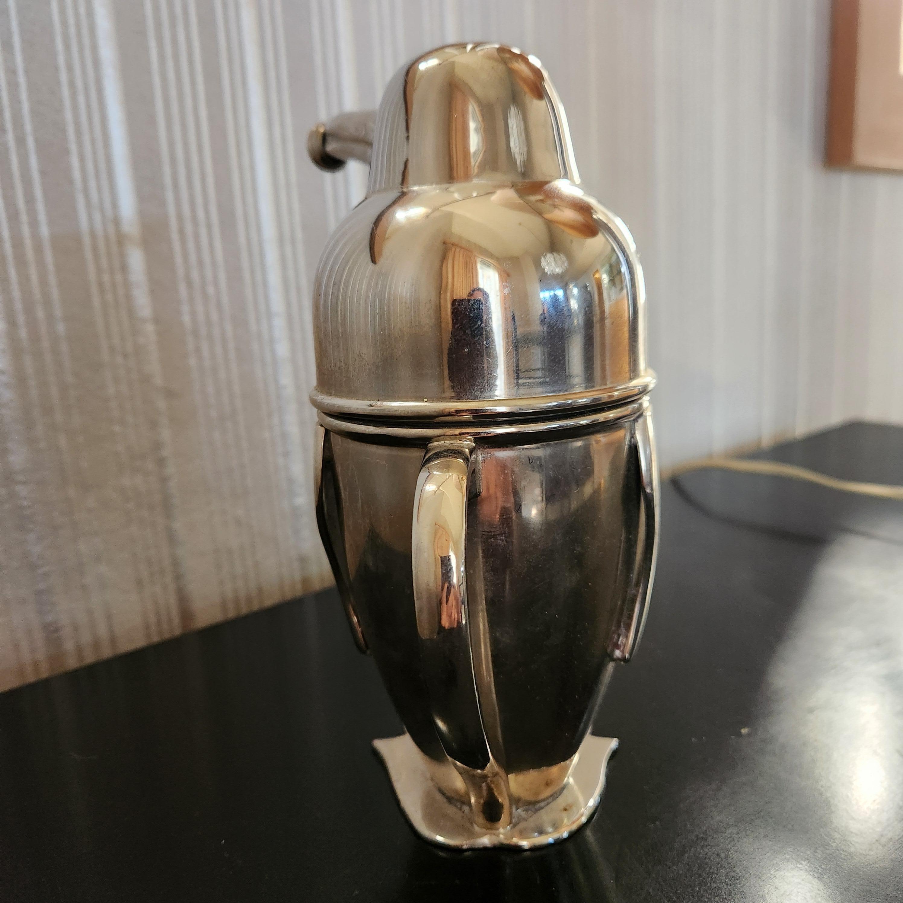 Indian Vintage RH 1936 Penguin Cocktail Shaker Server