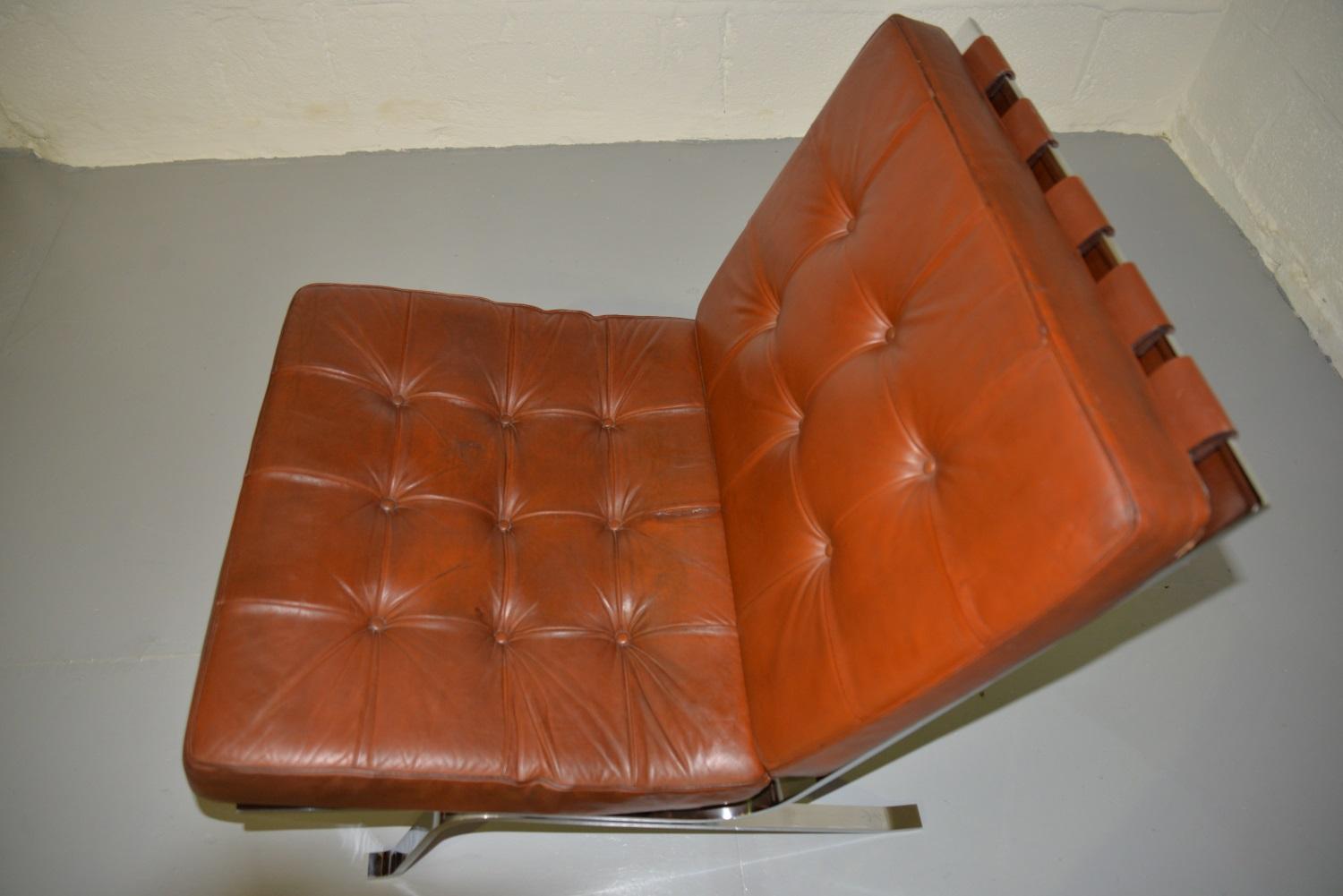 Mid-20th Century Vintage RH-301 Lounge Chair by Robert Haussmann for De Sede, Switzerland 1954 For Sale