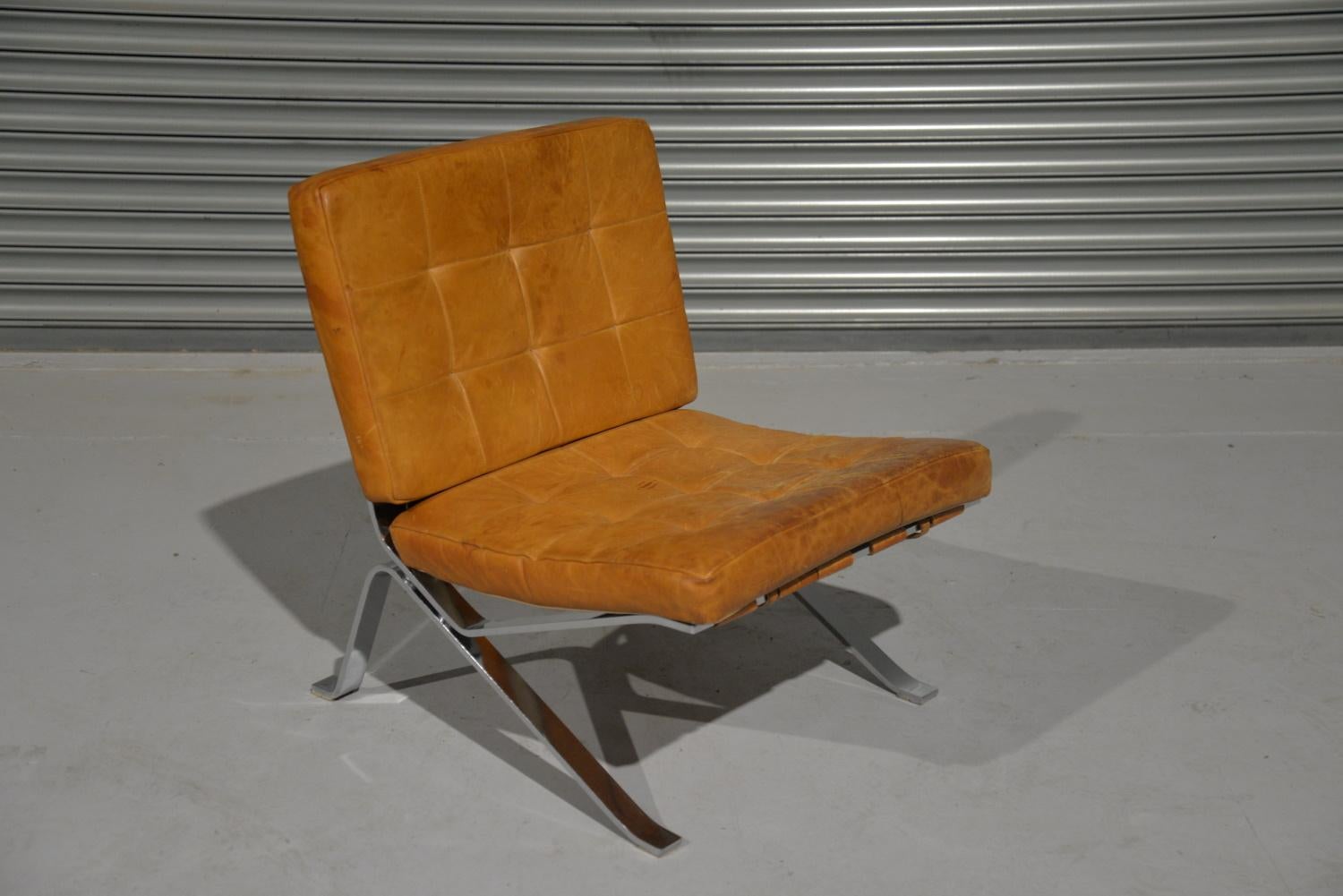 Vintage Rh-301 Lounge Chair by Robert Haussmann for De Sede, Switzerland, 1954 For Sale 3