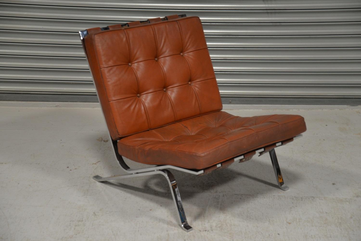 Vintage RH-301 Lounge Chair by Robert Haussmann for De Sede, Switzerland 1954 For Sale 7