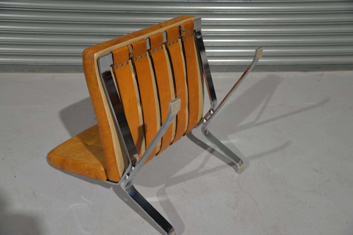 Vintage Rh-301 Lounge Chair by Robert Haussmann for De Sede, Switzerland, 1954 For Sale 8