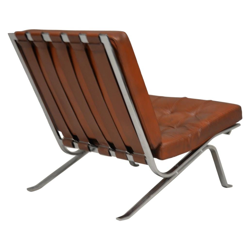 Vintage RH-301 Lounge Chair by Robert Haussmann for De Sede, Switzerland 1954 For Sale