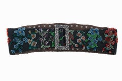 Vintage rhinestoned belt