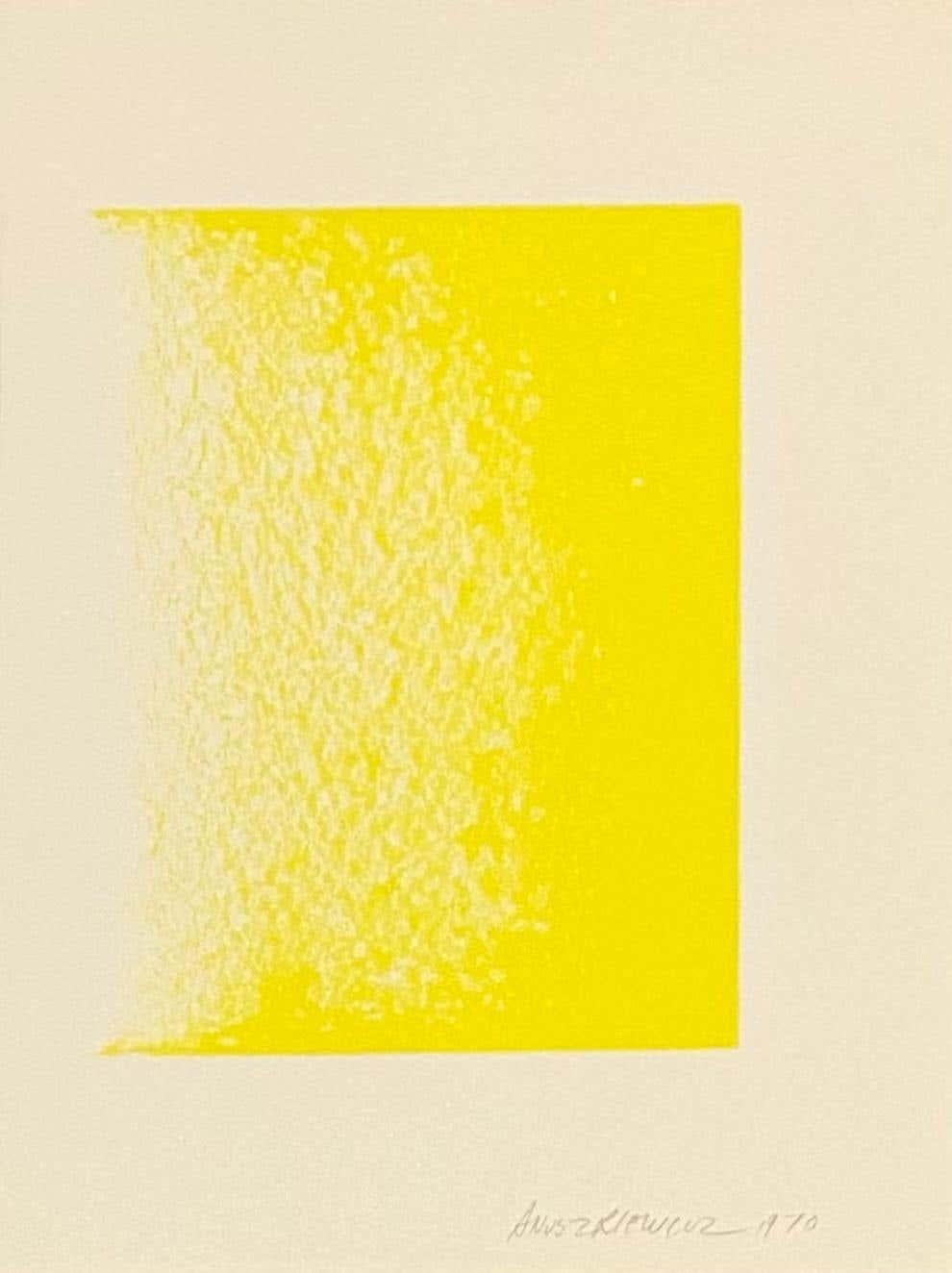 Litografía vintage de Richard Anuszkiewicz finales del siglo XX en venta