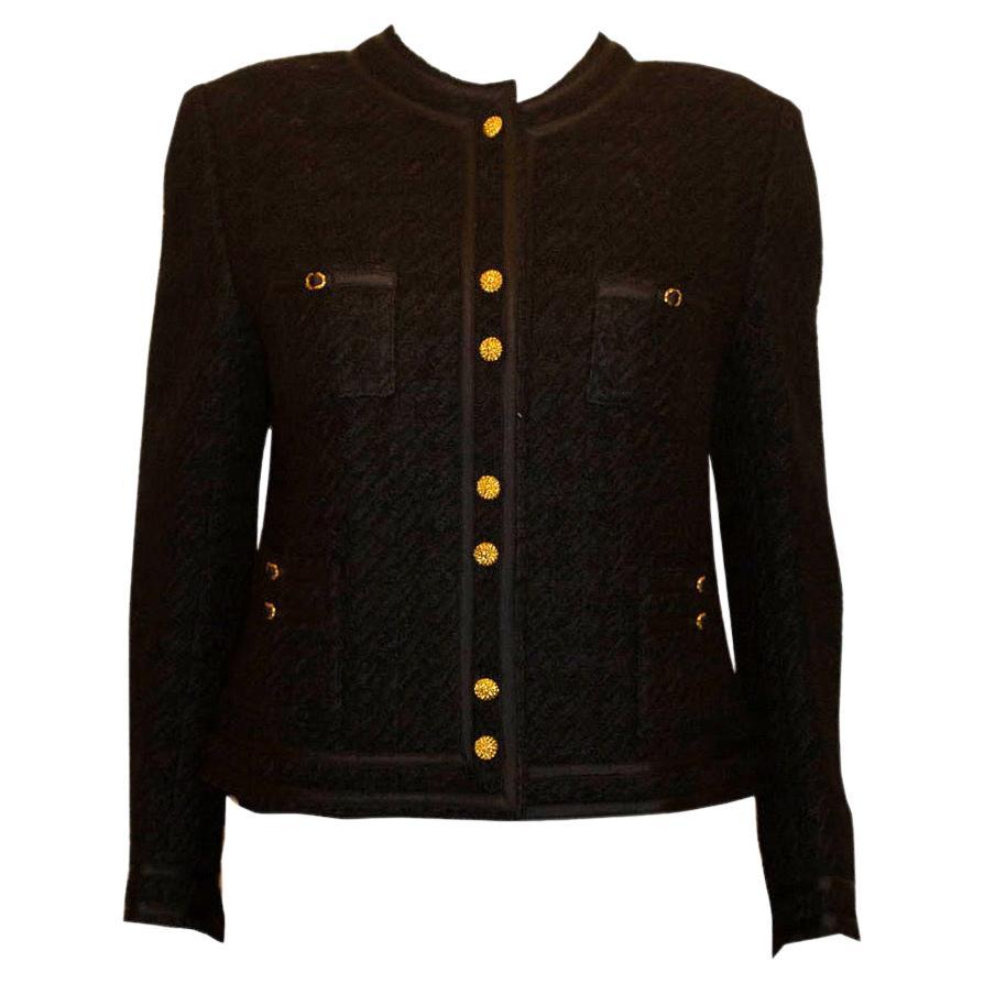 Vintage Richard Carriere Paris, handgefertigte Jacke im Chanel-Stil