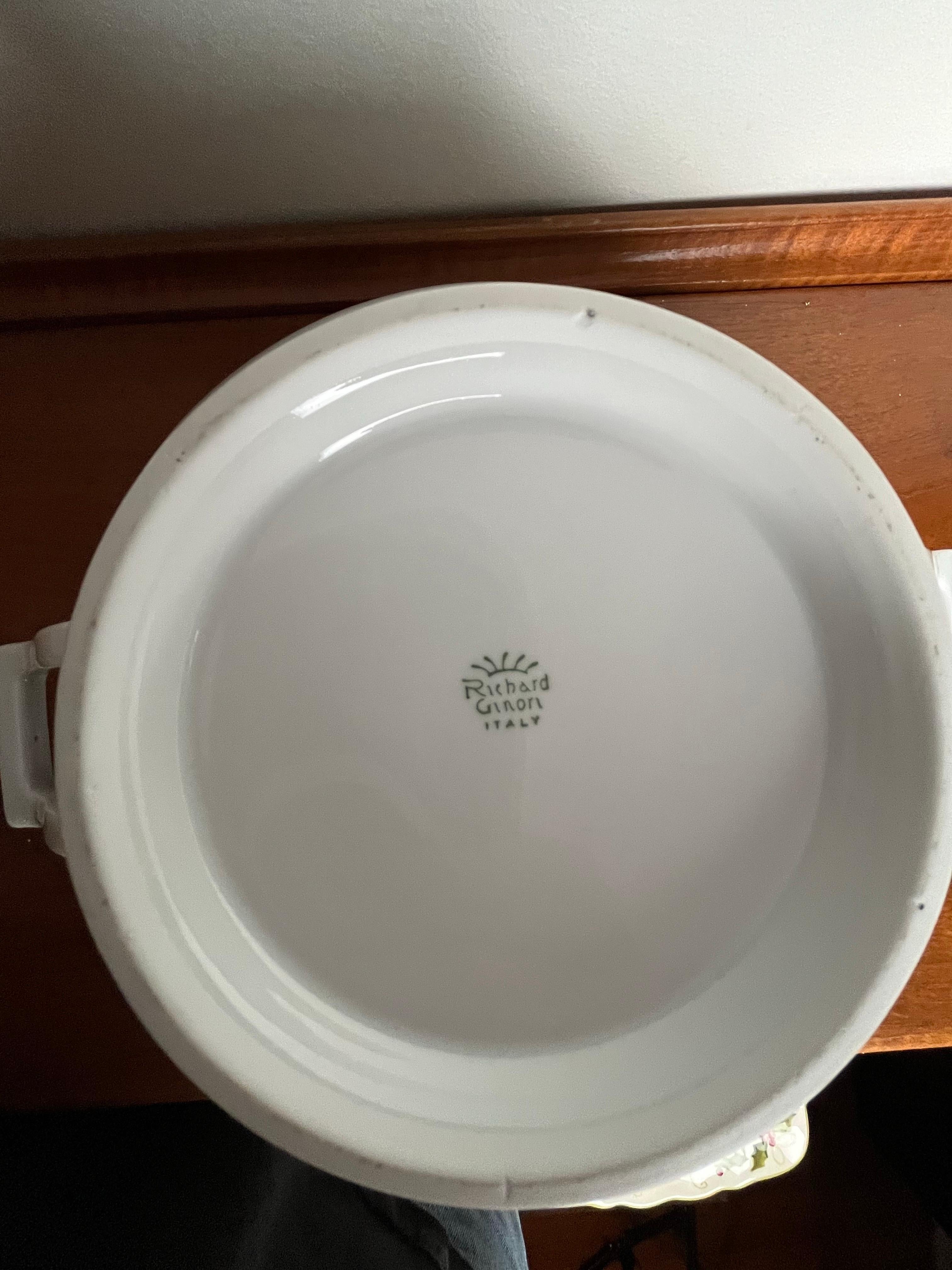 20th Century Vintage Richard Ginori Serving Bowl Italy For Sale