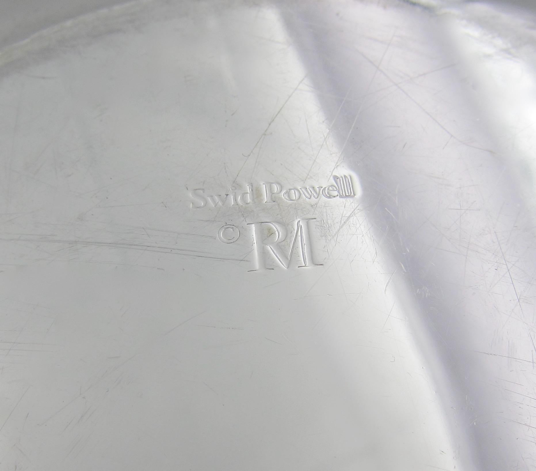 Vintage Richard Meier for Swid Powell Silver Plated Bowl 1