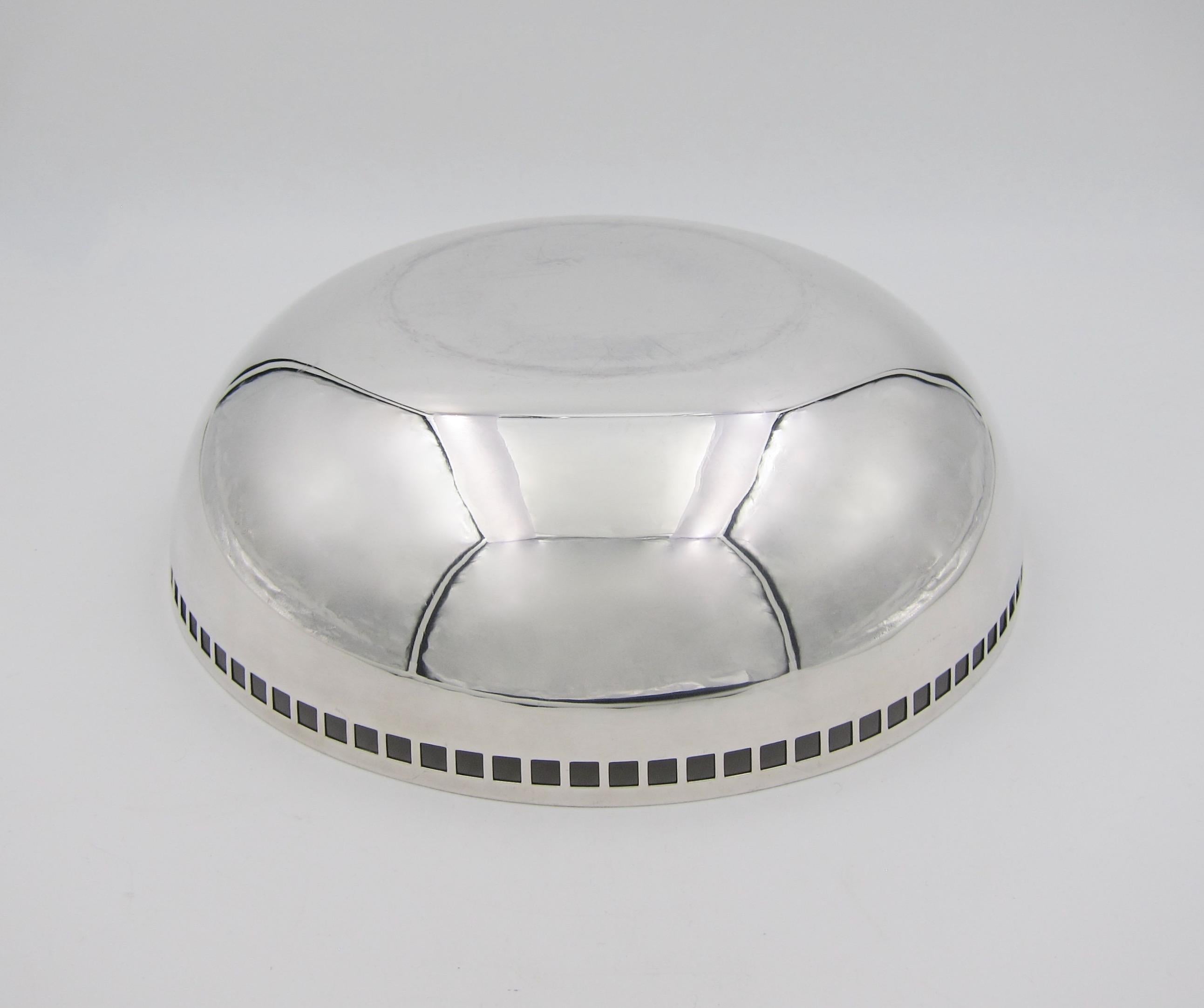 Vintage Richard Meier for Swid Powell Silver Plated Bowl 2
