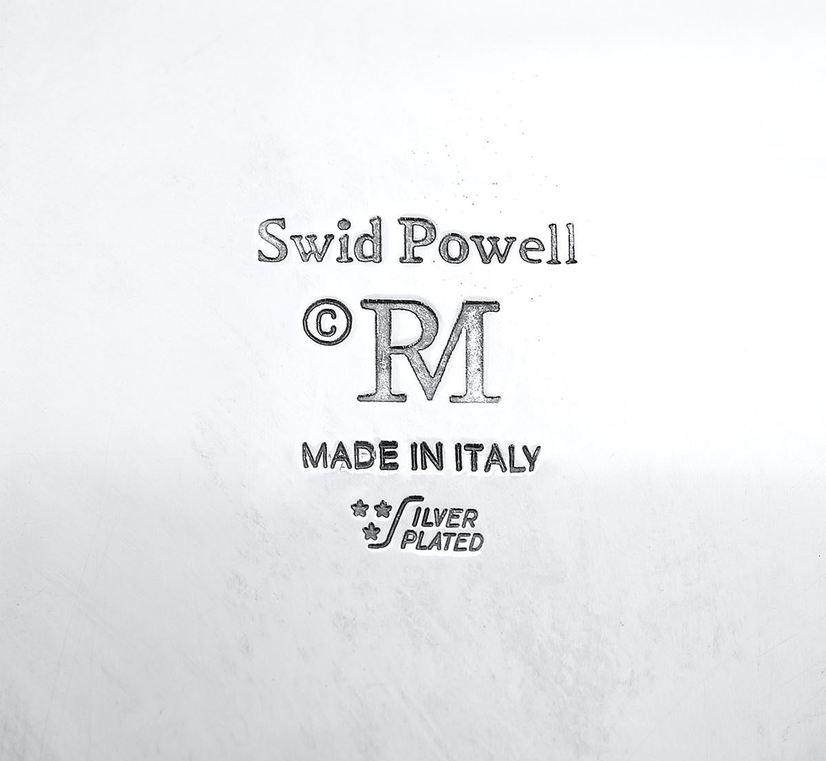 Silver Plate Vintage Richard Meier Swid Powell Candlesticks