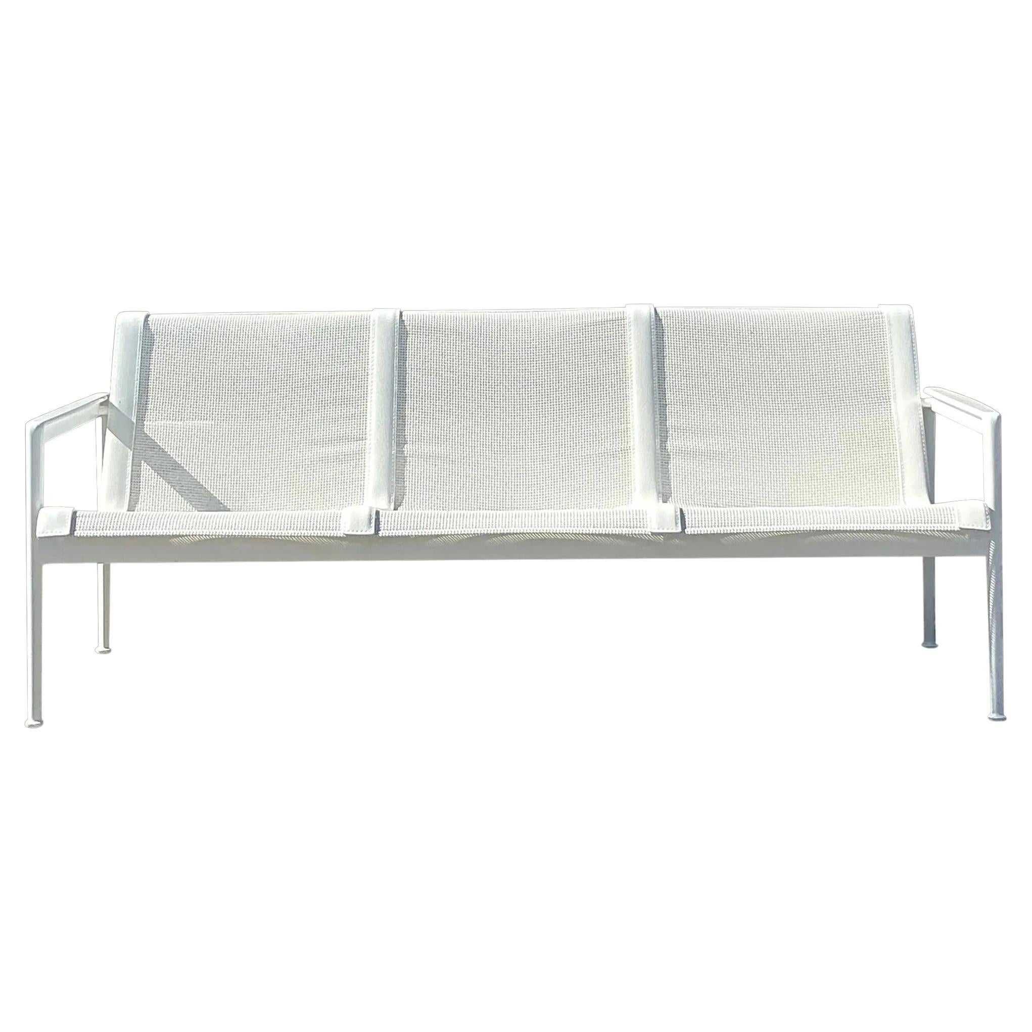 Vintage Richard Schultz 1966 3 Seat Sofa