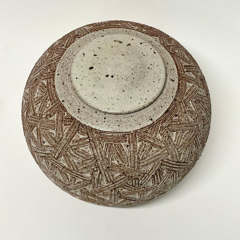 Vintage Richard Tuck Lidded Vessel, circa 1970s For Sale at 1stDibs