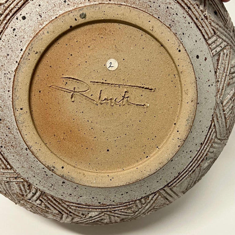 Vintage Richard Tuck Lidded Vessel, circa 1970s For Sale at 1stDibs