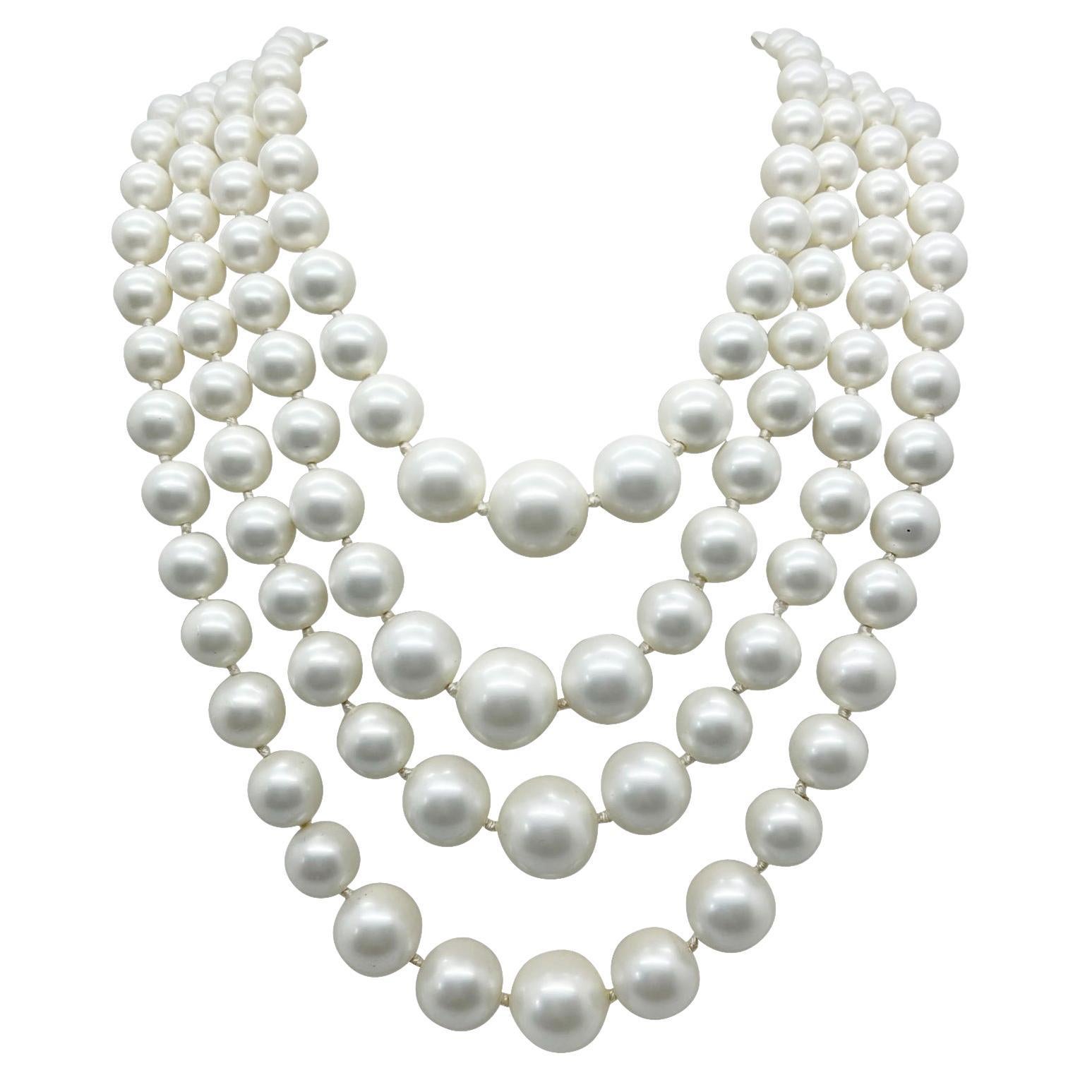 navidadfnaf товар по 1 грн Beautiful Fashion Pearl Set Auger Pearl Necklace  Women Wedding Jewelry 2023 Plated Gold