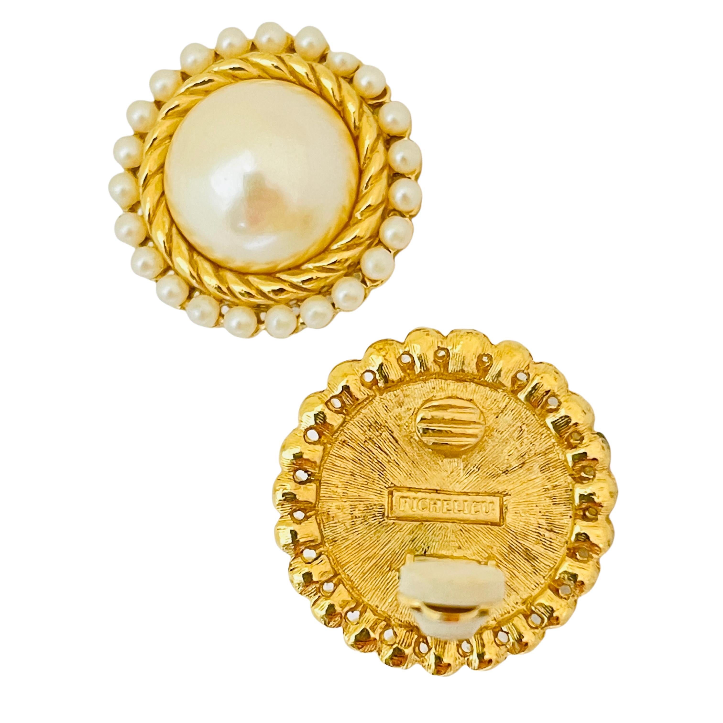 richelieu earrings