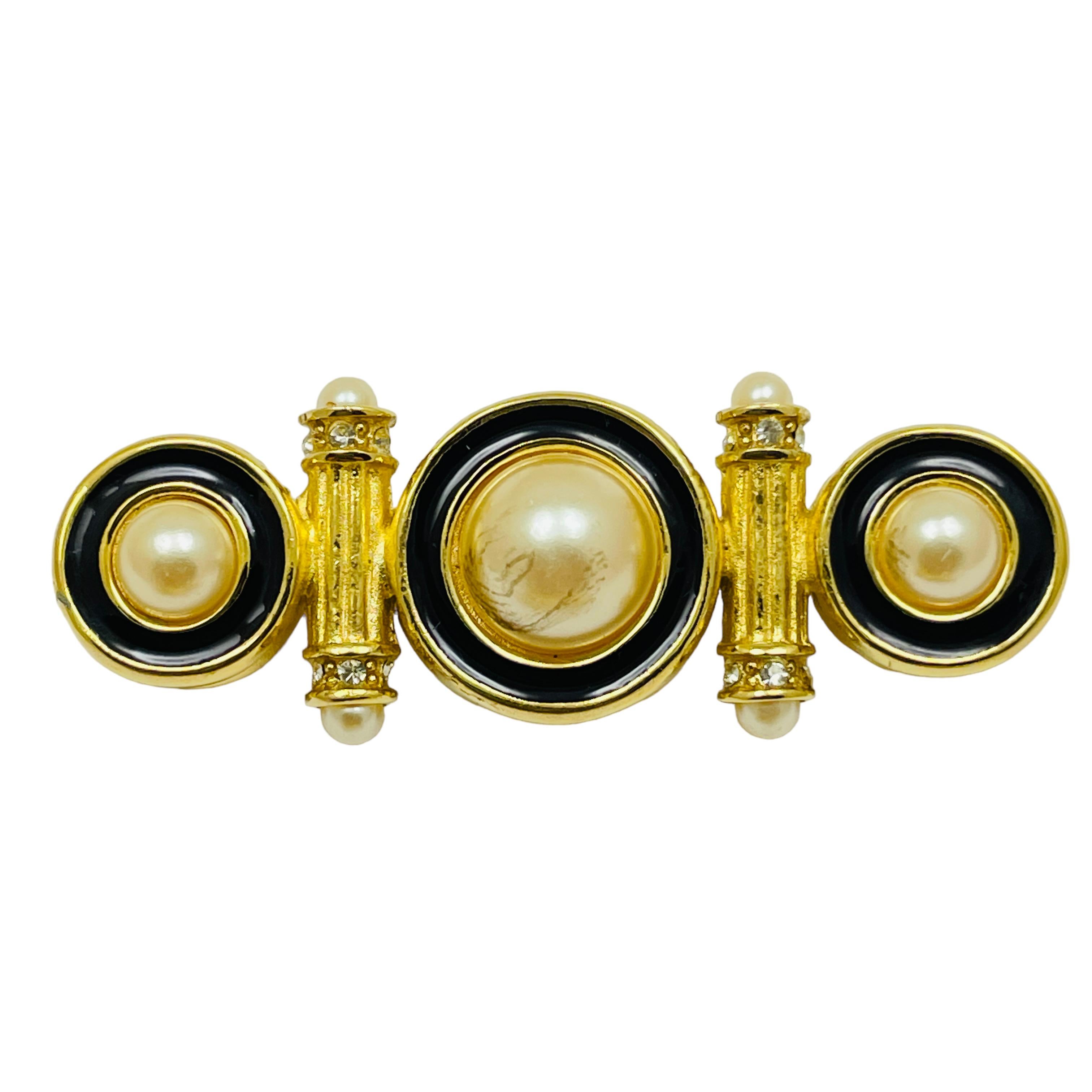 richelieu earrings pearl gold