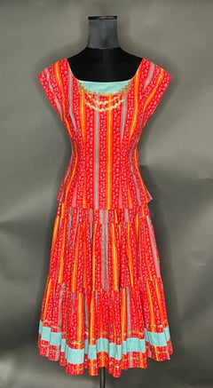 Vintage Rick Rack Two Piece Set