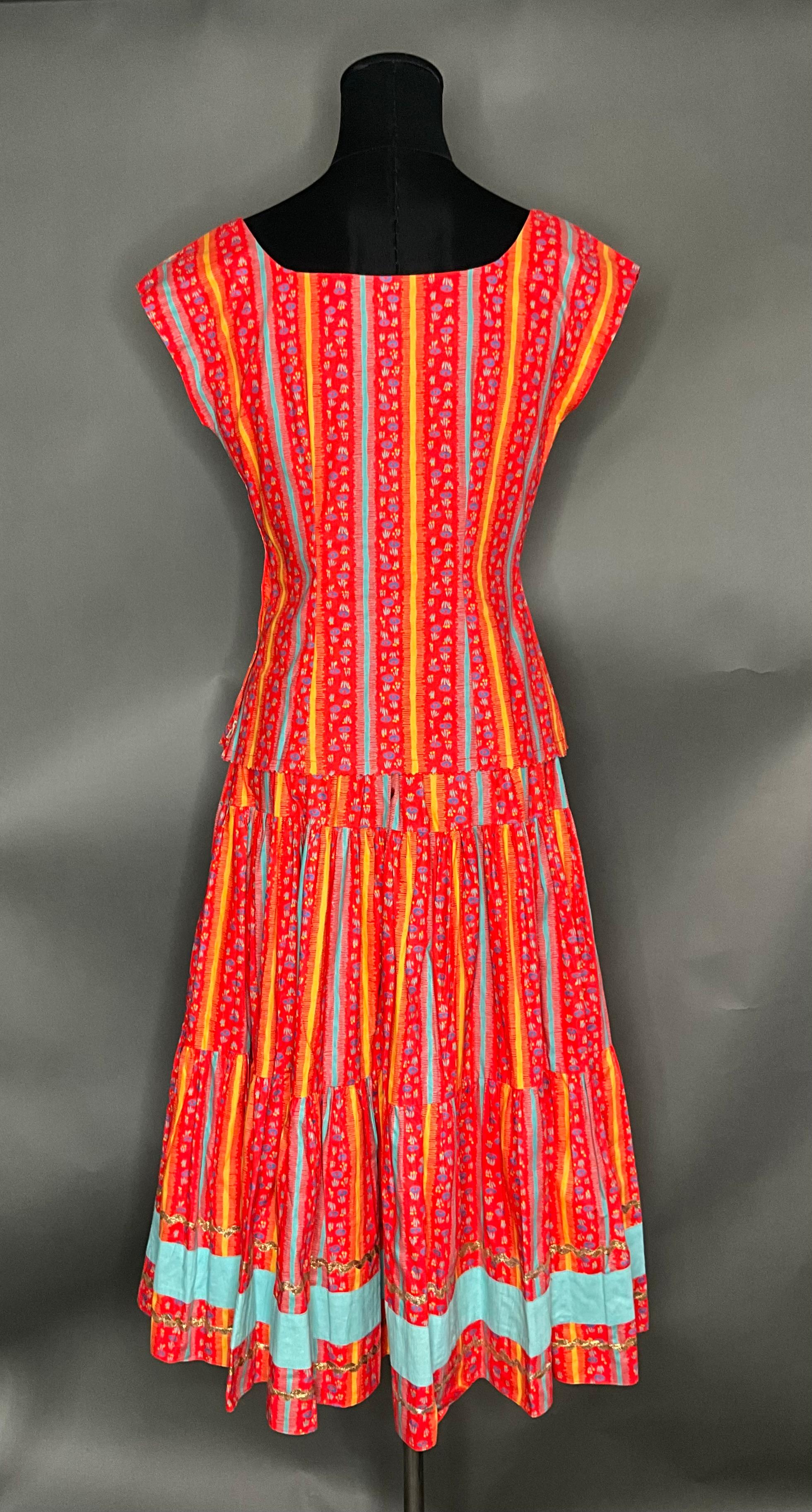 Rouge Ensemble de deux pièces pour porte-branches Vintage Rick en vente