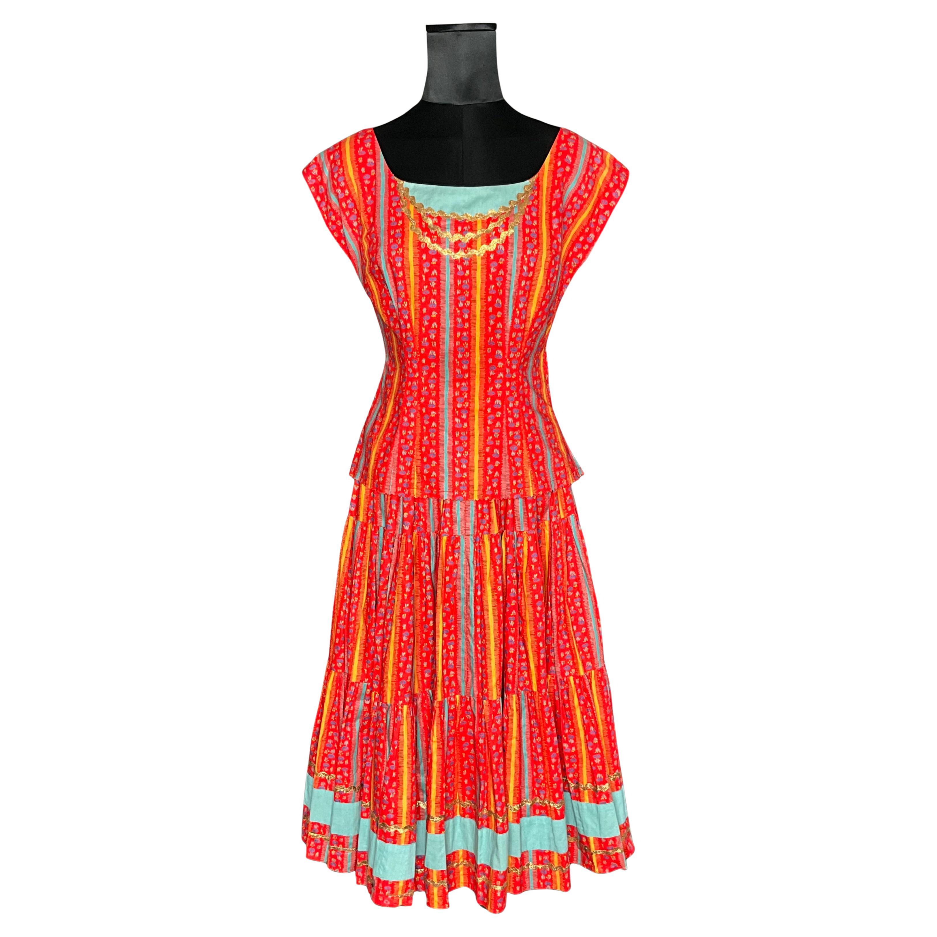 Vintage Rick Rack Two Piece Set