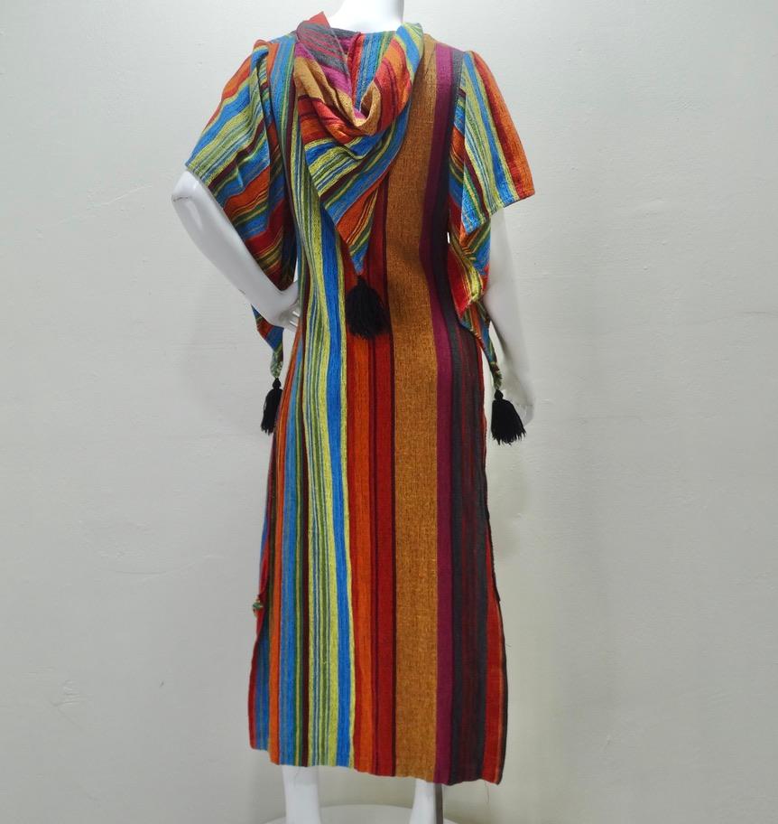 Vintage Rikma Hooded Kaftan For Sale 1
