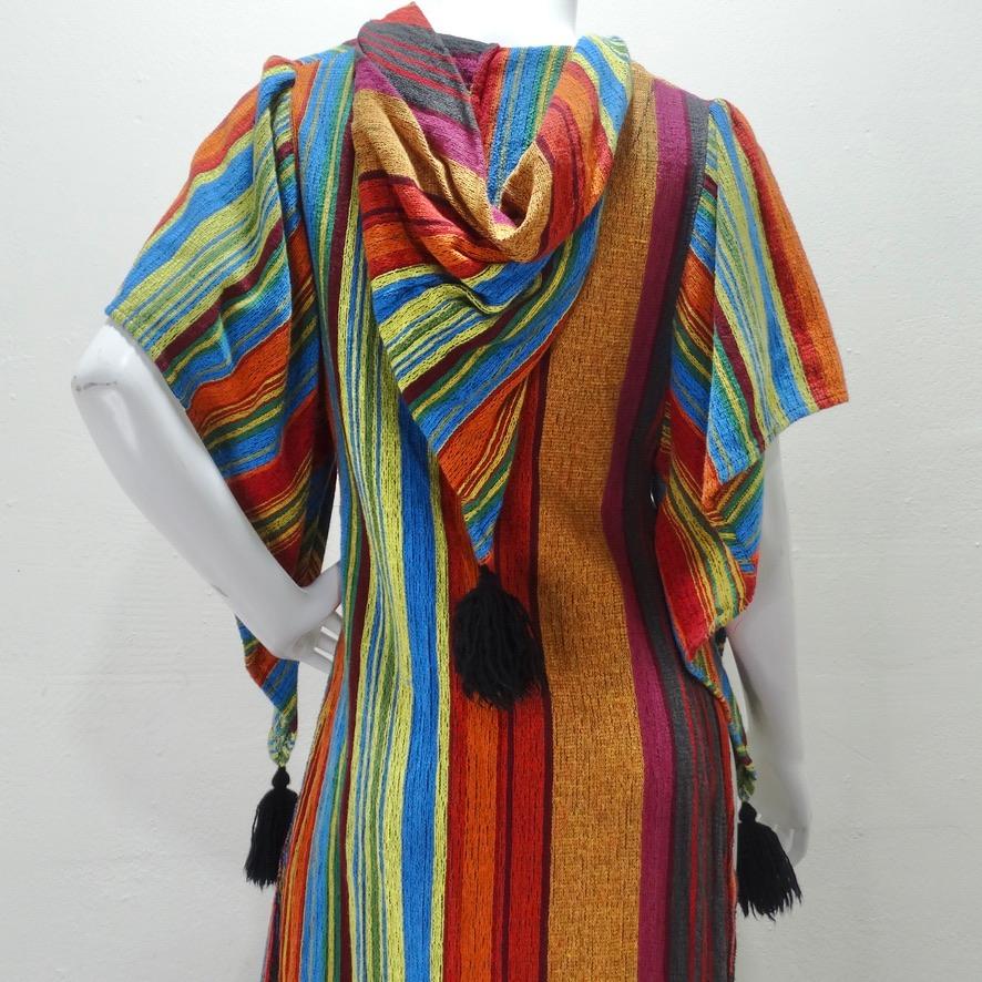 Vintage Rikma Hooded Kaftan For Sale 2